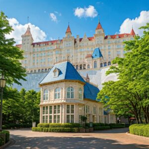 ラブホテルとジブリパーク: 不思議な魅力の融合